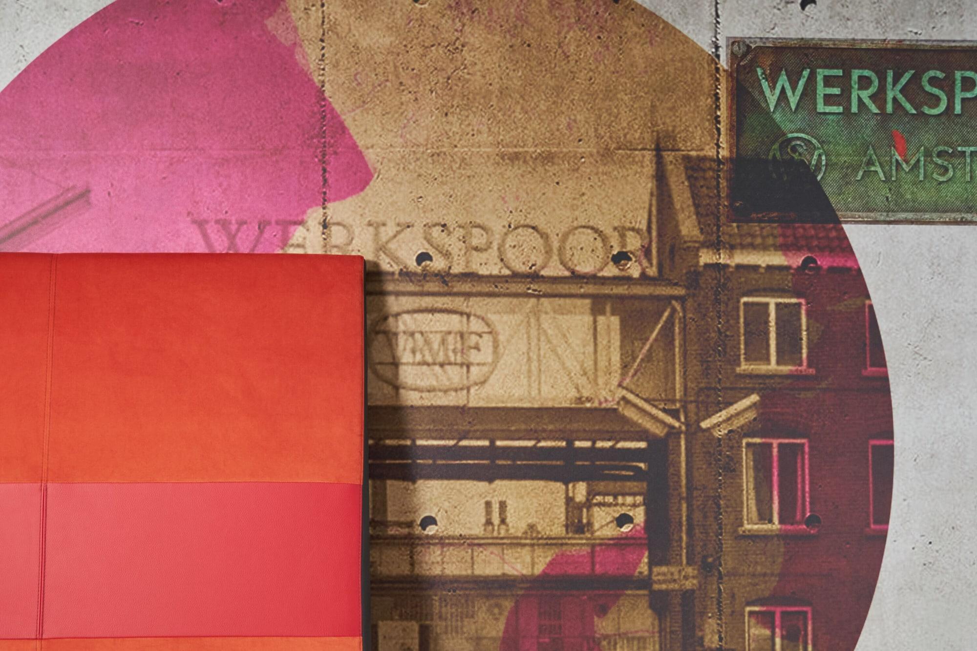 Inntel Hotels Amsterdam Landmark 외부 사진 Detail of the work